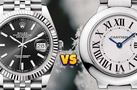 which is the more durable watch rolex vs cartier